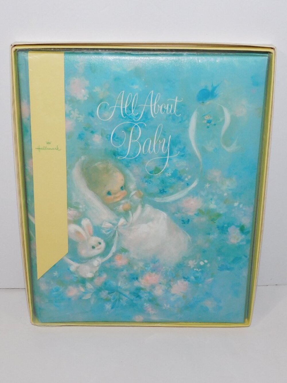 VTG 80s Hallmark Memory Album Unisex All About Baby Book ALB 185-6 UNUSED